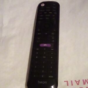 Boom Remote Control For TV, SAT/CBL, Audio, DVD, Stream& Other.